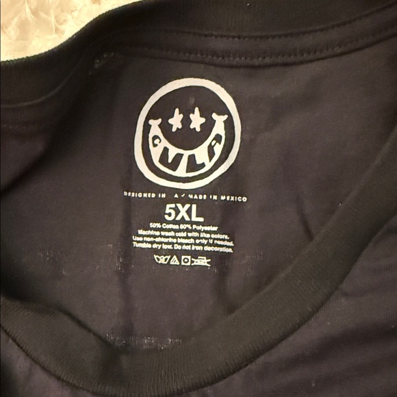 Men’s Holy Black T-Shirt size 5x - Picture 2 of 3